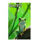 梅雨のカエルコレクション（個別スタンプ：5）