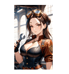 スチームパンクの整備士0（個別スタンプ：3）