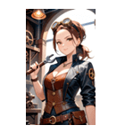 スチームパンクの整備士0（個別スタンプ：24）