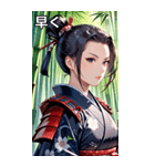 女武芸者（個別スタンプ：38）