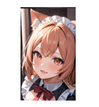 猫耳メイド0（個別スタンプ：31）