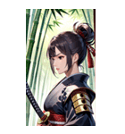 女武芸者0（個別スタンプ：1）