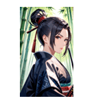 女武芸者0（個別スタンプ：2）