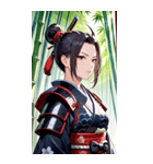 女武芸者0（個別スタンプ：4）