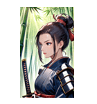 女武芸者0（個別スタンプ：5）