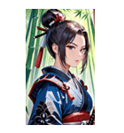 女武芸者0（個別スタンプ：7）