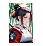 女武芸者0（個別スタンプ：8）