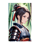 女武芸者0（個別スタンプ：11）