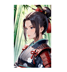 女武芸者0（個別スタンプ：15）