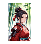女武芸者0（個別スタンプ：18）