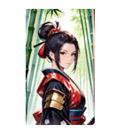 女武芸者0（個別スタンプ：20）