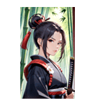 女武芸者0（個別スタンプ：22）