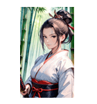 女武芸者0（個別スタンプ：24）