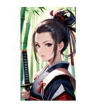女武芸者0（個別スタンプ：26）