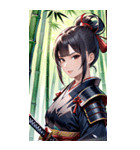 女武芸者0（個別スタンプ：28）