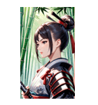 女武芸者0（個別スタンプ：29）