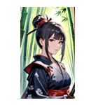 女武芸者0（個別スタンプ：30）