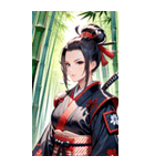 女武芸者0（個別スタンプ：32）
