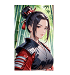女武芸者0（個別スタンプ：33）