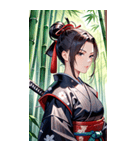 女武芸者0（個別スタンプ：35）