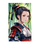 女武芸者0（個別スタンプ：38）