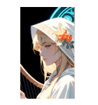 アールヌーボーの乙女（個別スタンプ：20）