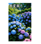 紫陽花コレクション（個別スタンプ：15）