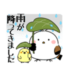 飛び出す！夏を感じるシマエナガ（個別スタンプ：10）