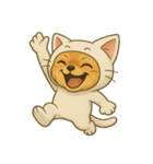 チワワちゃんの日常《着ぐるみ2》（個別スタンプ：18）