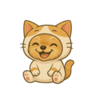 チワワちゃんの日常《着ぐるみ2》（個別スタンプ：20）