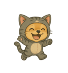 チワワちゃんの日常《着ぐるみ2》（個別スタンプ：23）