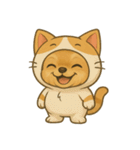チワワちゃんの日常《着ぐるみ2》（個別スタンプ：24）