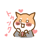 犬の会社員コギ村さん（個別スタンプ：5）
