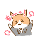 犬の会社員コギ村さん（個別スタンプ：24）