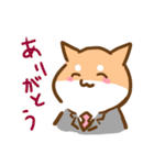 犬の会社員コギ村さん（個別スタンプ：35）