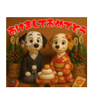 ダルメシアンスタンプ vol.1（個別スタンプ：3）