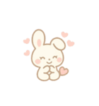 文字なしうさちゃん表情/シーン別セット♡（個別スタンプ：5）