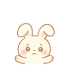 文字なしうさちゃん表情/シーン別セット♡（個別スタンプ：10）