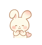 文字なしうさちゃん表情/シーン別セット♡（個別スタンプ：11）