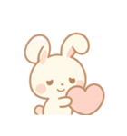 文字なしうさちゃん表情/シーン別セット♡（個別スタンプ：14）