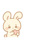 文字なしうさちゃん表情/シーン別セット♡（個別スタンプ：17）