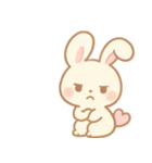 文字なしうさちゃん表情/シーン別セット♡（個別スタンプ：20）