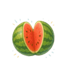 夏のごちそう、いただきます！（個別スタンプ：1）