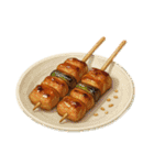 夏のごちそう、いただきます！（個別スタンプ：34）