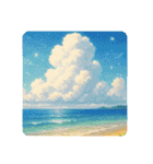 夏のごちそう、いただきます！（個別スタンプ：39）