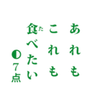 点取り占い風味スタンプ お食事版（個別スタンプ：3）