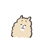 ふわふわアルパカのAio＆Paca（個別スタンプ：8）