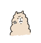 ふわふわアルパカのAio＆Paca（個別スタンプ：9）