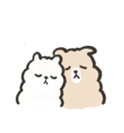 ふわふわアルパカのAio＆Paca（個別スタンプ：17）