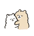 ふわふわアルパカのAio＆Paca（個別スタンプ：18）